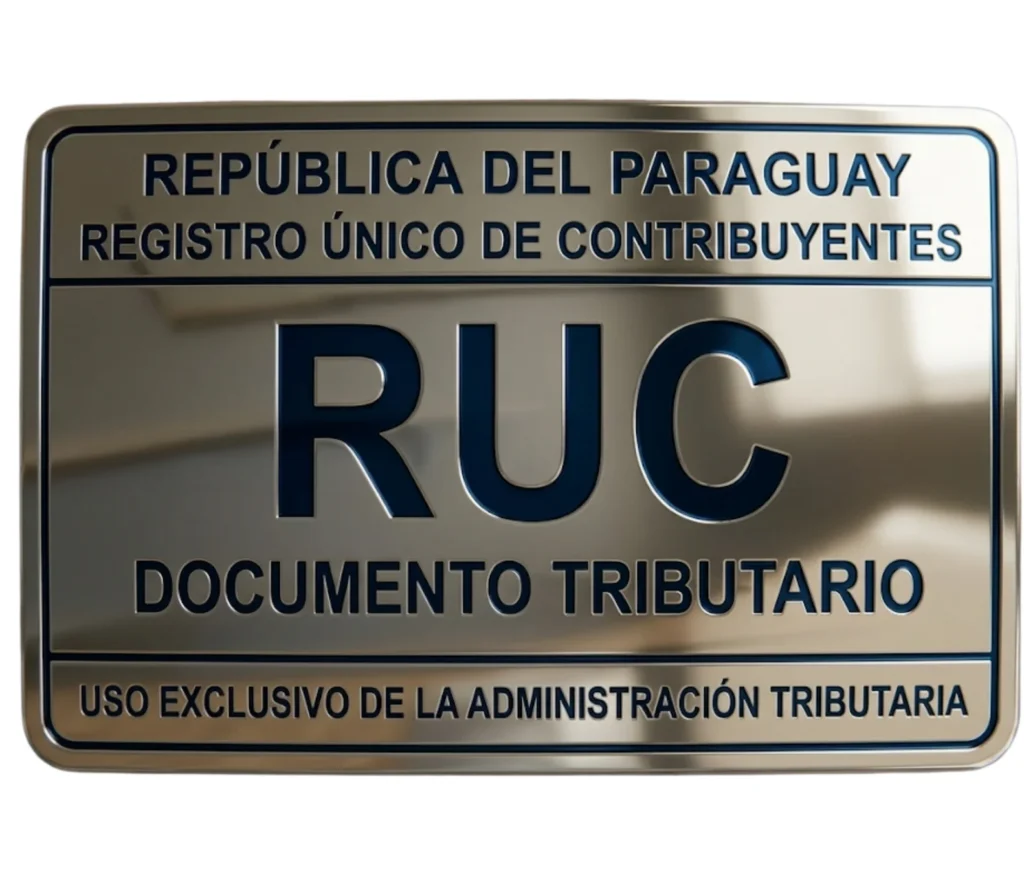 RUC Paraguai documento tributário
